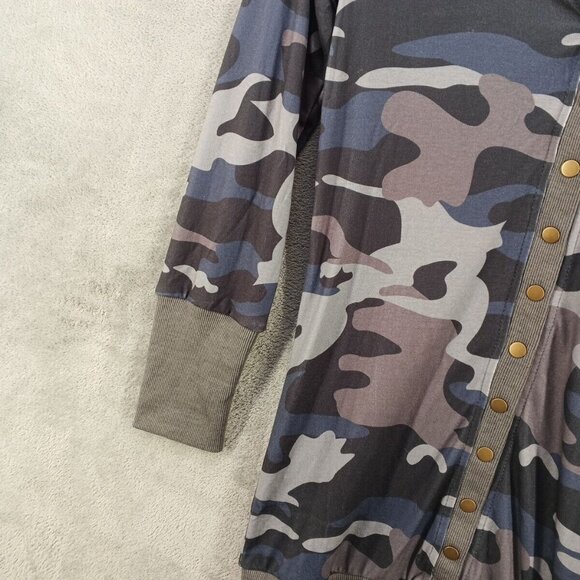 NWT MEROKEETY Light Dress Sweater Size SMALL(4-6)Camouflage Knit Casual - Picture 3 of 12